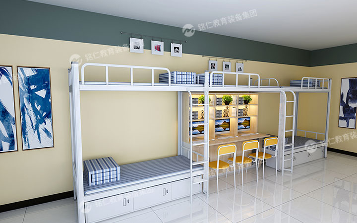 冷軋鋼型材學(xué)生公寓床