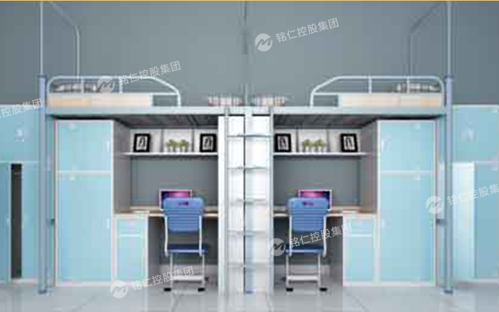 【案例】青島工學院采購銘仁集團學生宿舍上下鋪